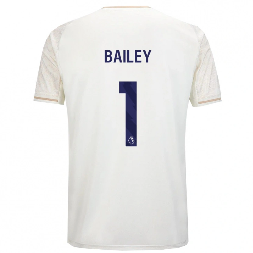 Danxen Damen Joe Bailey #1 Creme Weiß Schwarz Auswärtstrikot Trikot 2025/26 T-Shirt