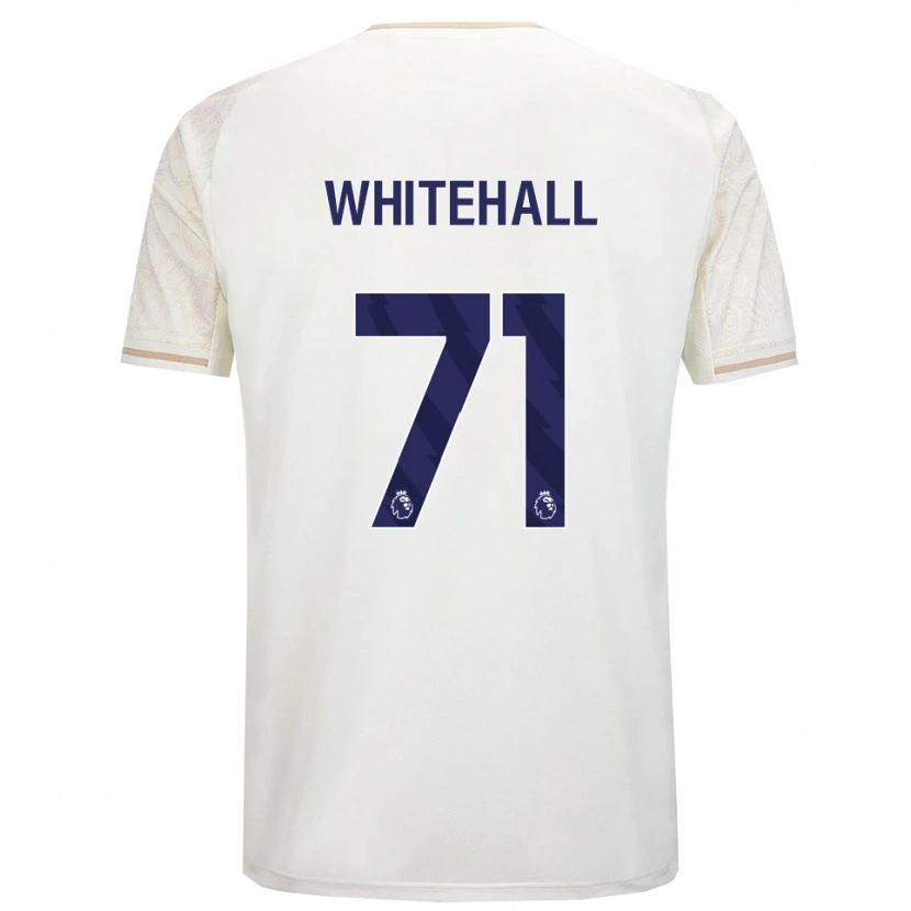Danxen Damen Archie Whitehall #71 Creme Weiß Schwarz Auswärtstrikot Trikot 2025/26 T-Shirt