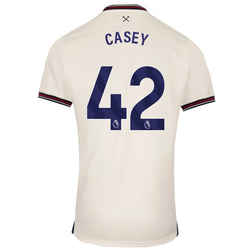Danxen Damen Kaelan Casey #42 Creme Weiß Auswärtstrikot Trikot 2025/26 T-Shirt