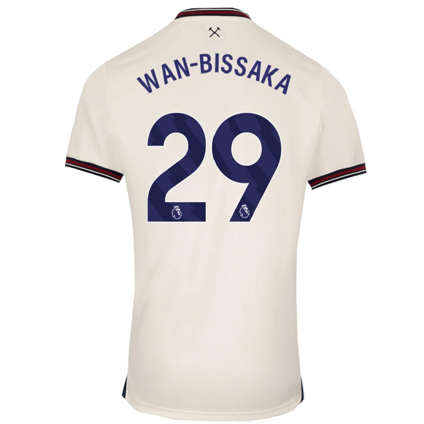 Danxen Damen Aaron Wan-Bissaka #29 Creme Weiß Auswärtstrikot Trikot 2025/26 T-Shirt