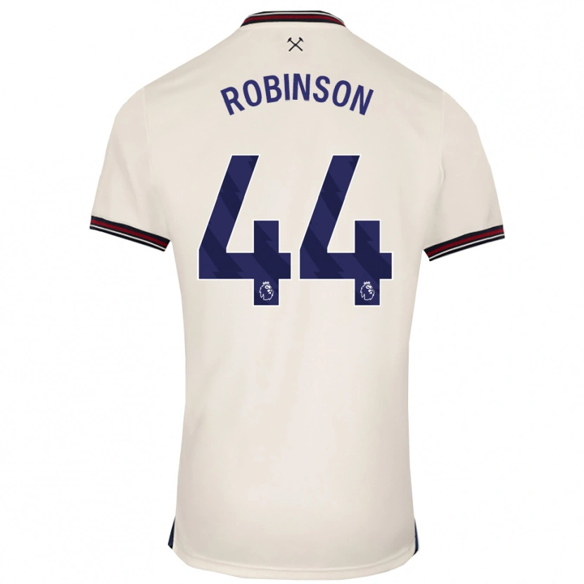 Danxen Damen Junior Robinson #44 Creme Weiß Auswärtstrikot Trikot 2025/26 T-Shirt