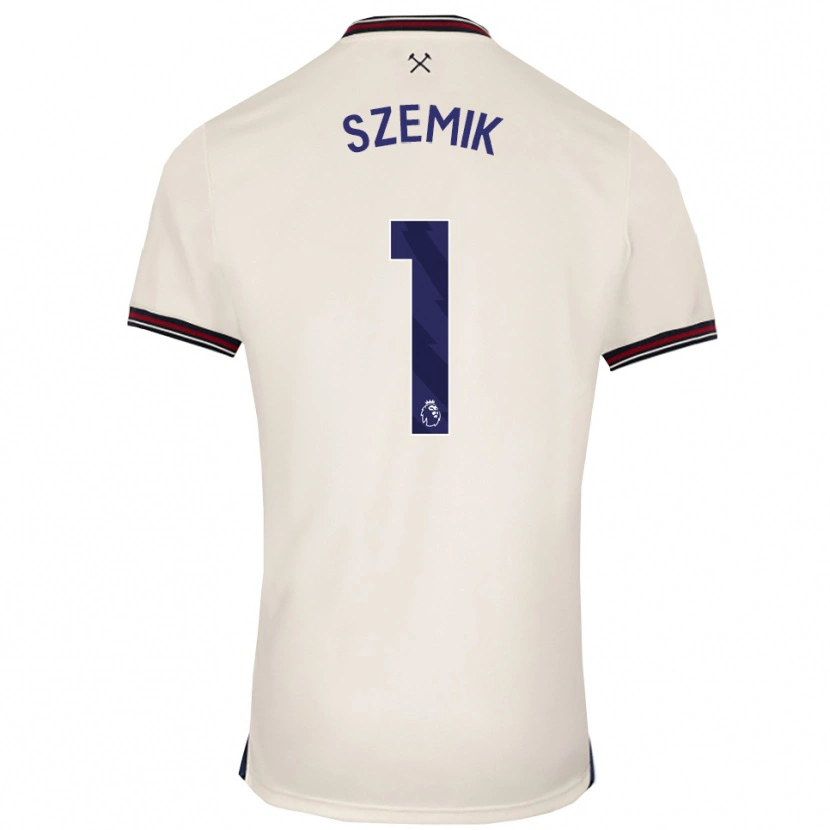Danxen Damen Kinga Szemik #1 Creme Weiß Auswärtstrikot Trikot 2025/26 T-Shirt