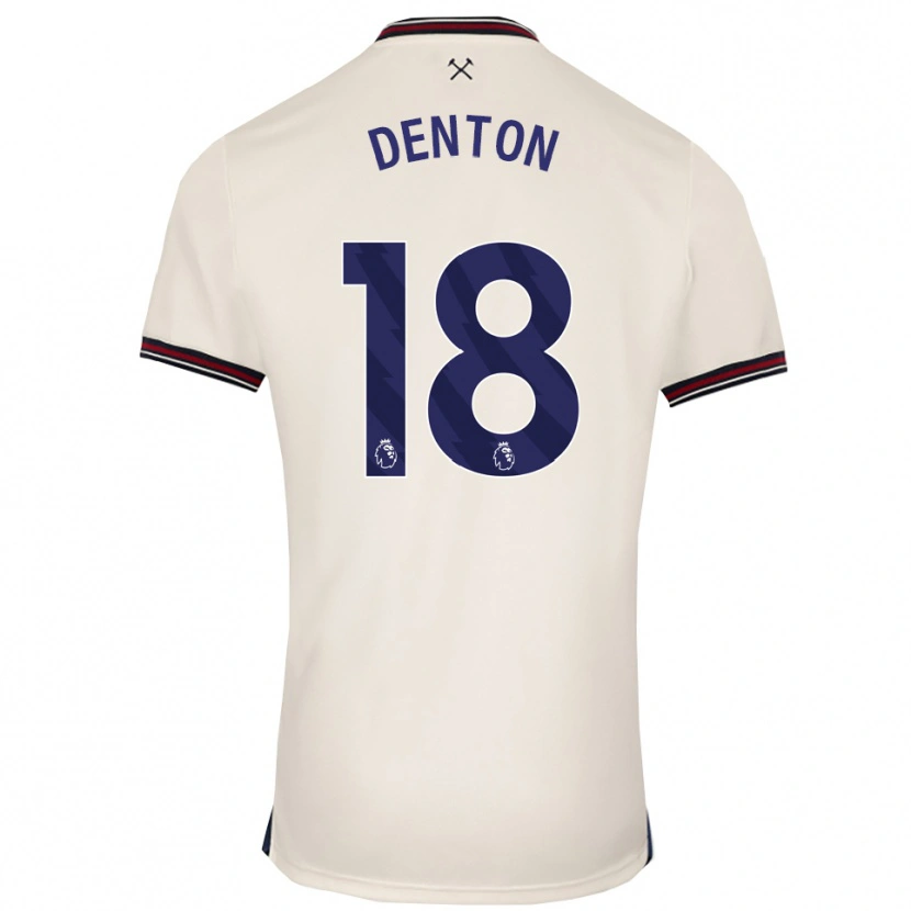 Danxen Damen Anouk Denton #18 Creme Weiß Auswärtstrikot Trikot 2025/26 T-Shirt