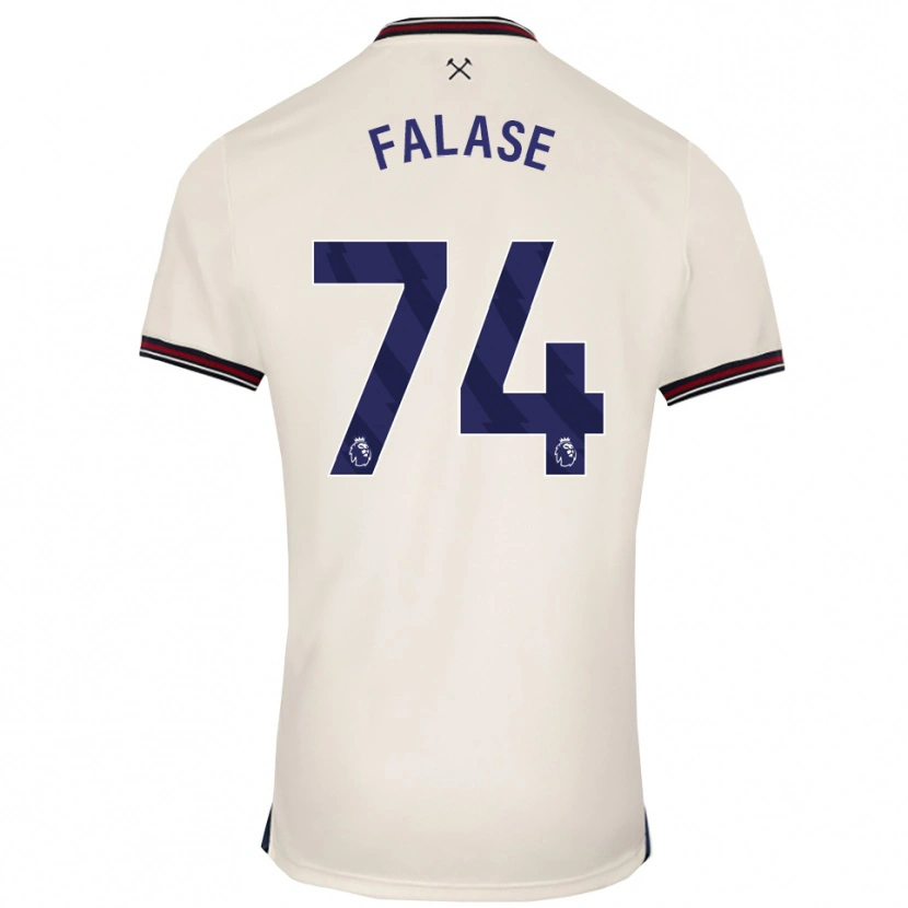 Danxen Damen Asher Falase #74 Creme Weiß Auswärtstrikot Trikot 2025/26 T-Shirt