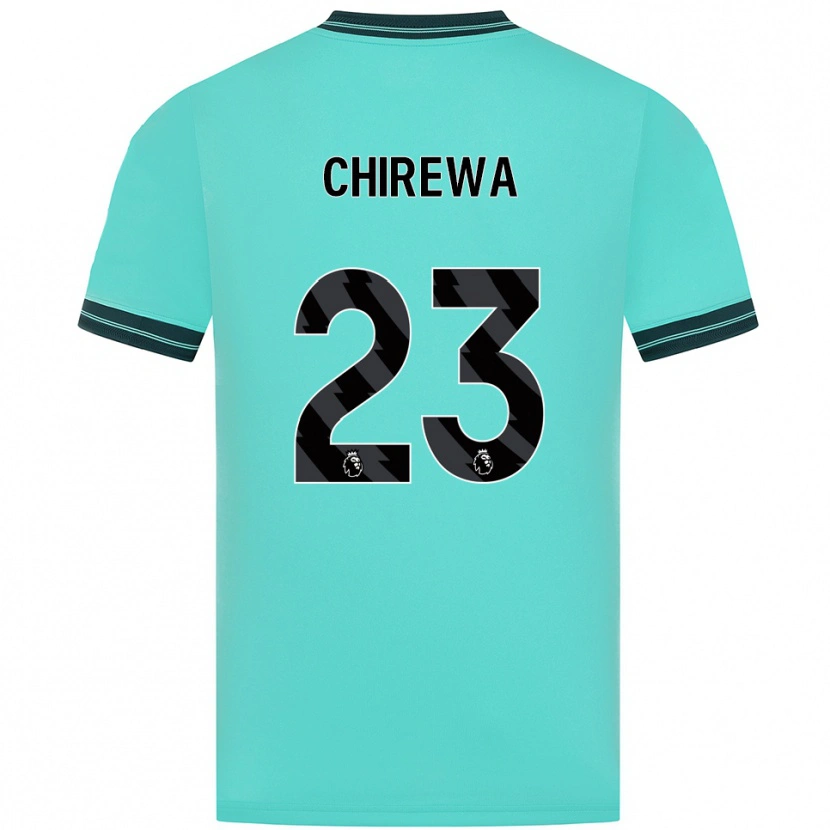 Danxen Damen Tawanda Chirewa #23 Himmelblau Grün Auswärtstrikot Trikot 2025/26 T-Shirt