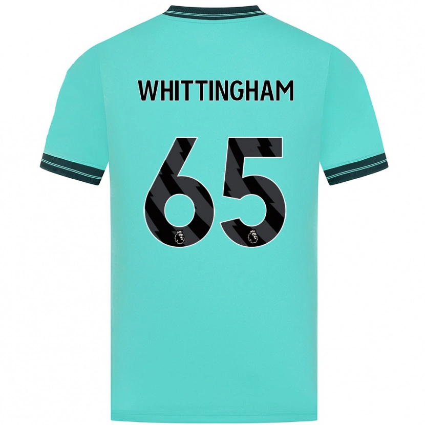 Danxen Damen Matthew Whittingham #65 Himmelblau Grün Auswärtstrikot Trikot 2025/26 T-Shirt