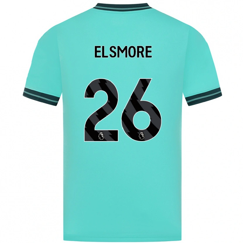 Danxen Damen Ria Elsmore #26 Himmelblau Grün Auswärtstrikot Trikot 2025/26 T-Shirt