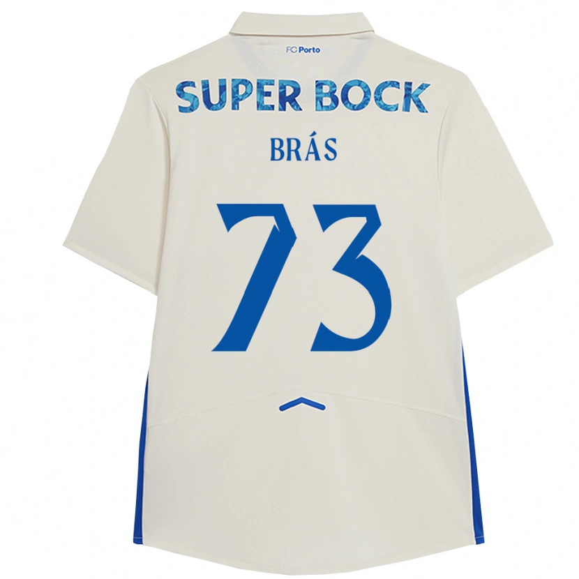 Danxen Damen Gabriel Brás #73 Weiß Blau Ausweichtrikot Trikot 2025/26 T-Shirt