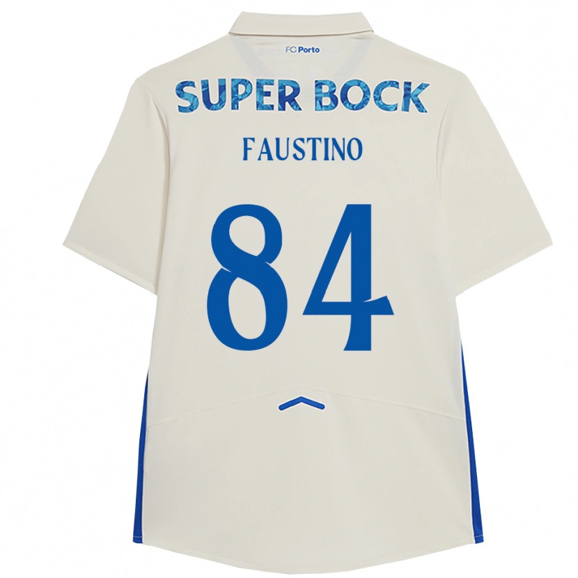Danxen Damen Levi Faustino #84 Weiß Blau Ausweichtrikot Trikot 2025/26 T-Shirt