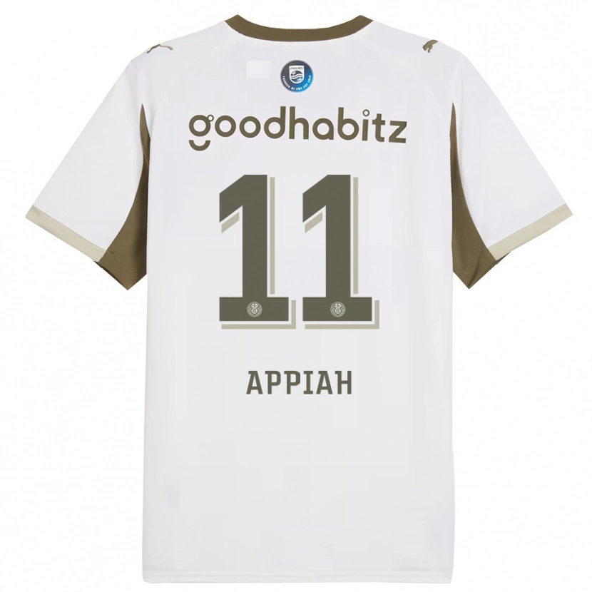 Danxen Damen Obama Appiah #11 Weiß Grau Ausweichtrikot Trikot 2025/26 T-Shirt