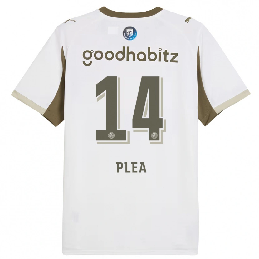 Danxen Damen Alassane Pléa #14 Weiß Grau Ausweichtrikot Trikot 2025/26 T-Shirt