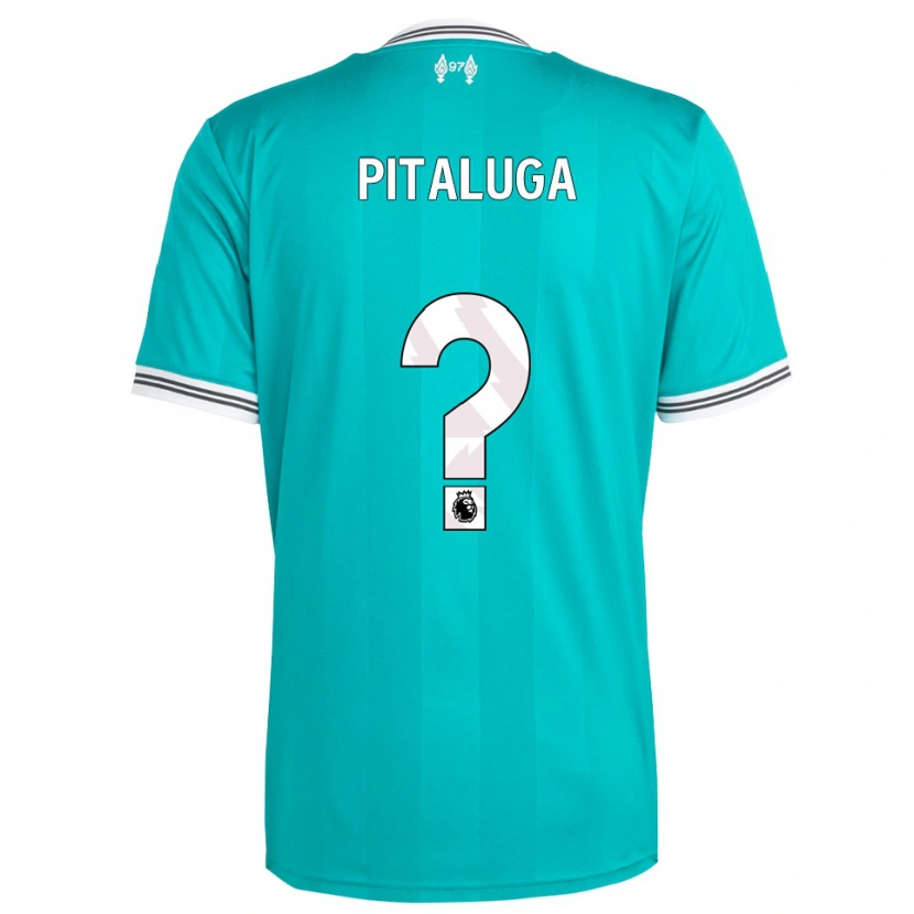 Danxen Damen Marcelo Pitaluga #0 Grün Weiß Ausweichtrikot Trikot 2025/26 T-Shirt