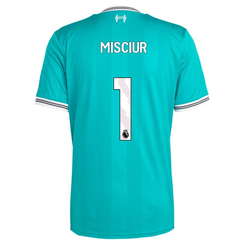 Danxen Damen Kornel Misciur #1 Grün Weiß Ausweichtrikot Trikot 2025/26 T-Shirt