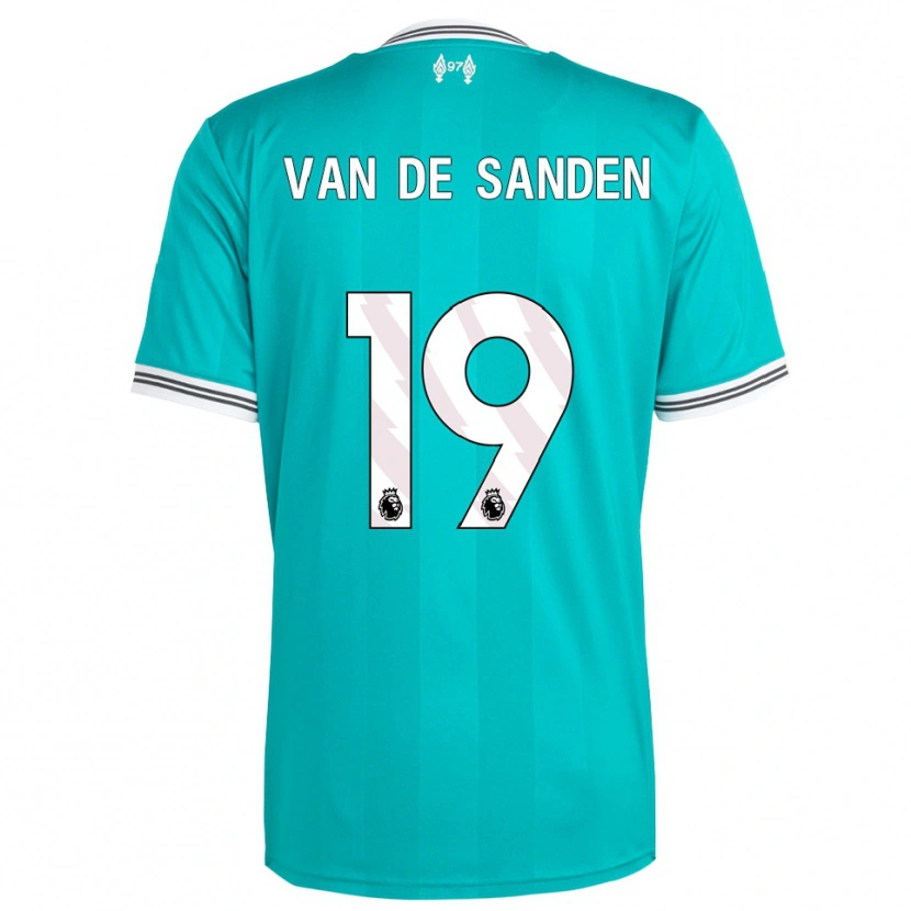 Danxen Damen Shanice Van De Sanden #19 Grün Weiß Ausweichtrikot Trikot 2025/26 T-Shirt