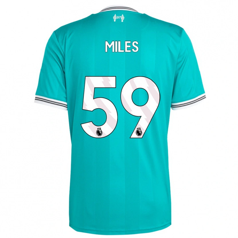 Danxen Damen Terence Miles #59 Grün Weiß Ausweichtrikot Trikot 2025/26 T-Shirt