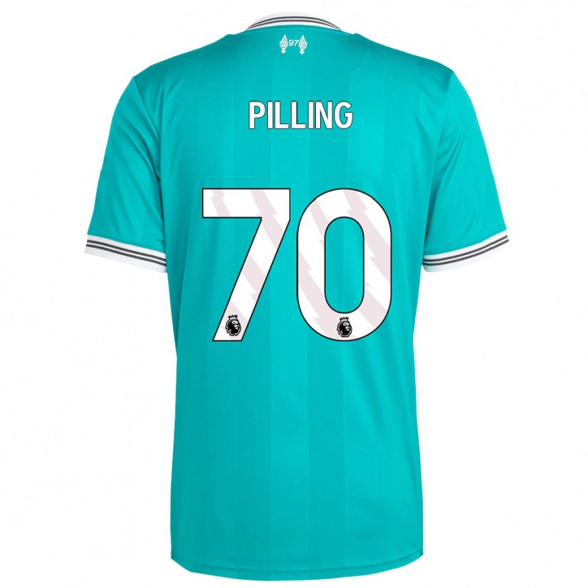 Danxen Damen Tommy Pilling #70 Grün Weiß Ausweichtrikot Trikot 2025/26 T-Shirt