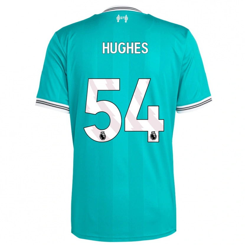 Danxen Damen Liam Hughes #54 Grün Weiß Ausweichtrikot Trikot 2025/26 T-Shirt