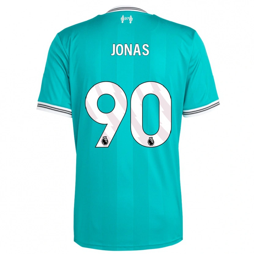 Danxen Damen Lee Jonas #90 Grün Weiß Ausweichtrikot Trikot 2025/26 T-Shirt