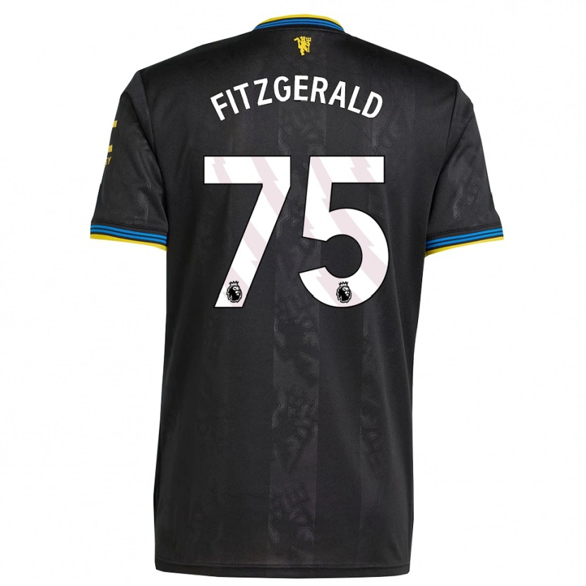 Danxen Damen Jayce Fitzgerald #75 Schwarz Gelb Blau Ausweichtrikot Trikot 2025/26 T-Shirt