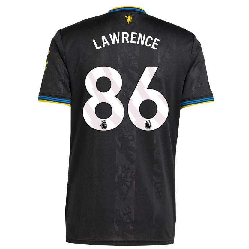 Danxen Damen Marcus Lawrence #86 Schwarz Gelb Blau Ausweichtrikot Trikot 2025/26 T-Shirt