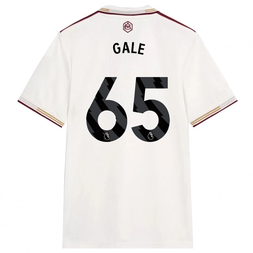 Danxen Damen Jessie Gale #65 Creme Weiß Burgunderrot Ausweichtrikot Trikot 2025/26 T-Shirt