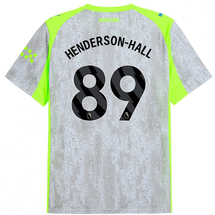 Danxen Damen Matty Henderson-Hall #89 Grau Gelb Ausweichtrikot Trikot 2025/26 T-Shirt