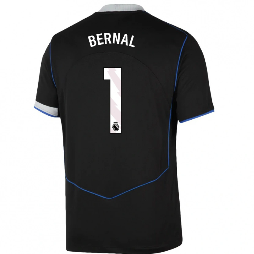 Danxen Damen Freddy Bernal #1 Schwarz Blau Silber Ausweichtrikot Trikot 2025/26 T-Shirt