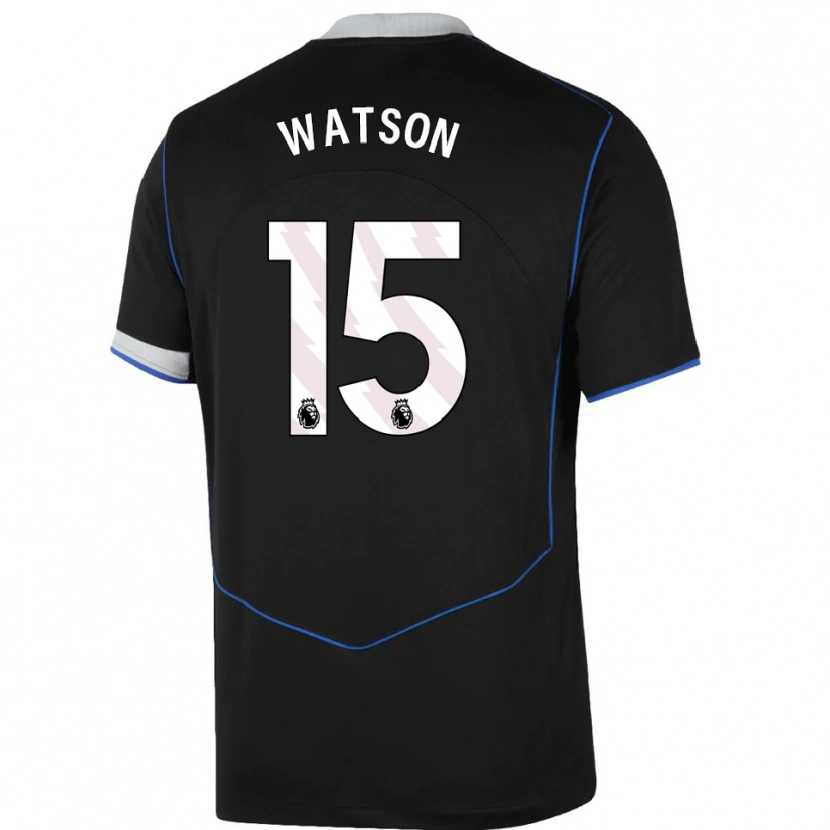 Danxen Damen Reggie Watson #15 Schwarz Blau Silber Ausweichtrikot Trikot 2025/26 T-Shirt