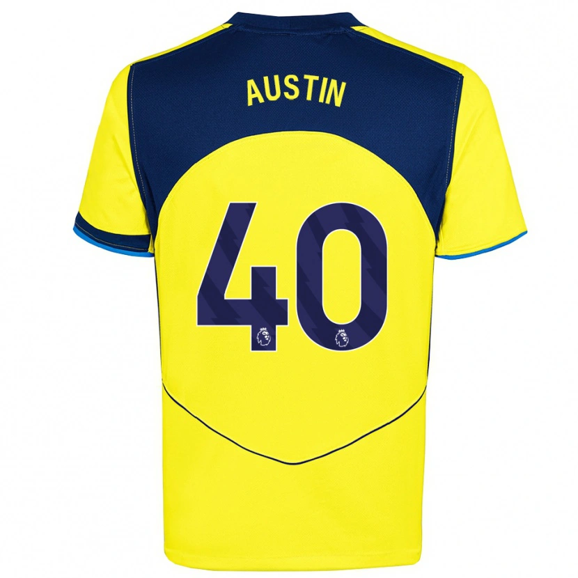 Danxen Damen Brandon Austin #40 Gelb Marineblau Ausweichtrikot Trikot 2025/26 T-Shirt