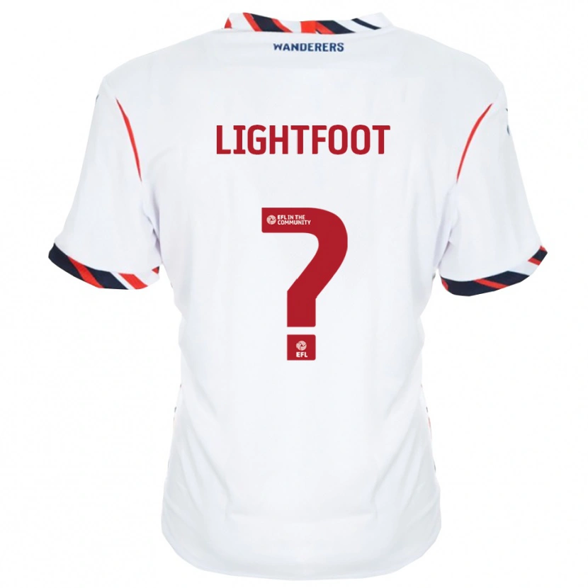 Danxen Kinder Jessica Lightfoot #0 Weiß Rot Heimtrikot Trikot 2025/26 T-Shirt