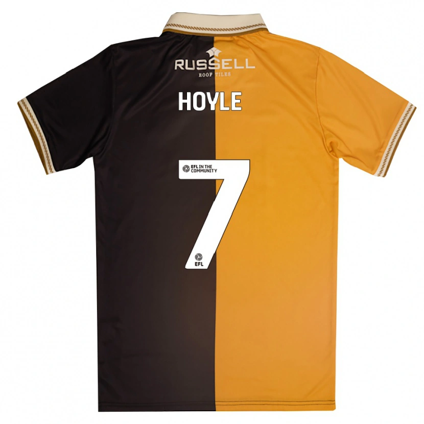 Danxen Kinder Farrah Hoyle #7 Gelb Schwarz Heimtrikot Trikot 2025/26 T-Shirt