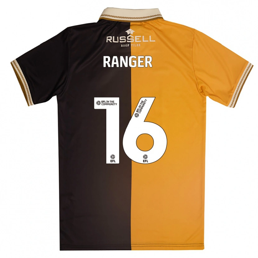 Danxen Kinder Ché Ranger #16 Gelb Schwarz Heimtrikot Trikot 2025/26 T-Shirt