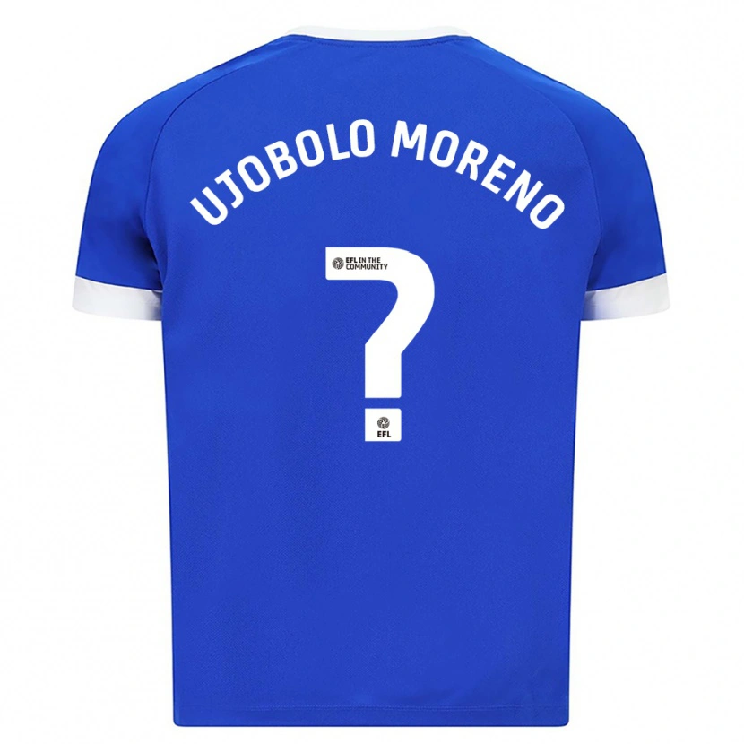 Danxen Kinder Sergeant Moreno #0 Blau Weiß Heimtrikot Trikot 2025/26 T-Shirt