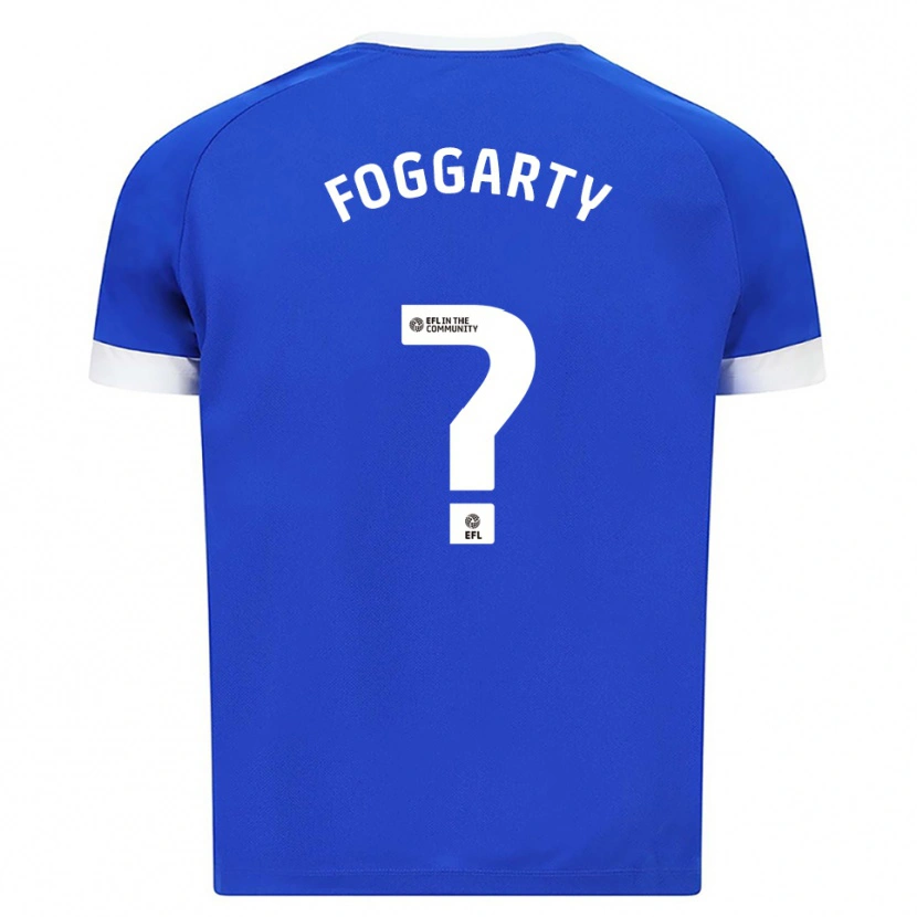 Danxen Kinder Corey Foggarty #0 Blau Weiß Heimtrikot Trikot 2025/26 T-Shirt
