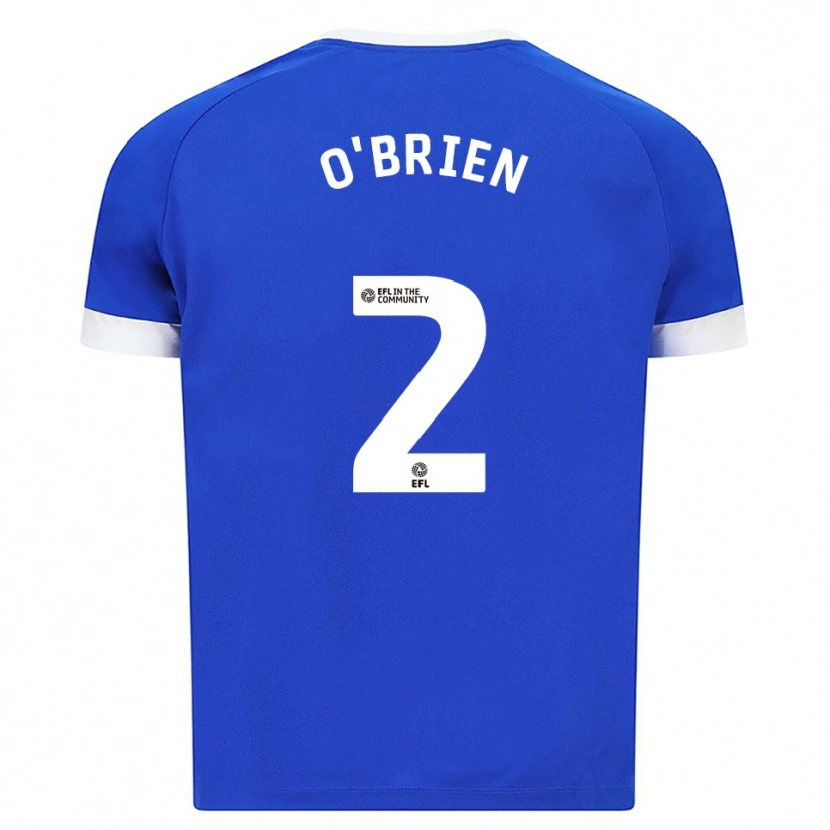 Danxen Kinder Charlie O'brien #2 Blau Weiß Heimtrikot Trikot 2025/26 T-Shirt