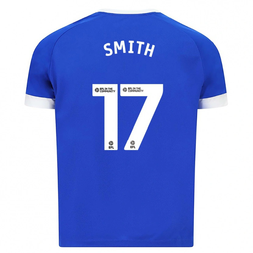 Danxen Kinder Hollie Smith #17 Blau Weiß Heimtrikot Trikot 2025/26 T-Shirt