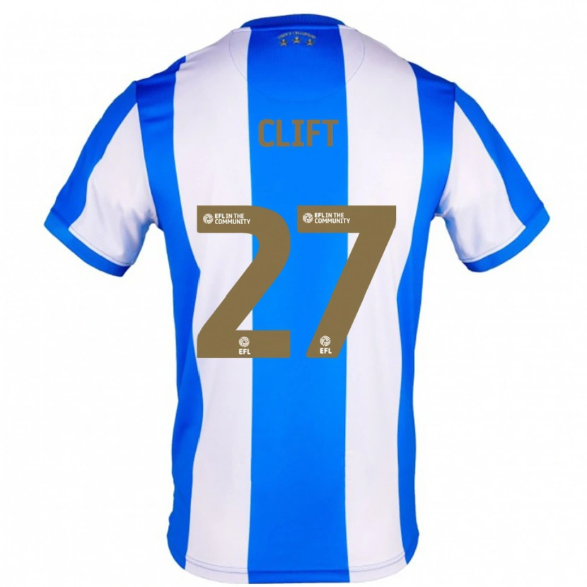 Danxen Kinder Cassidy Clift #27 Blau Weiß Heimtrikot Trikot 2025/26 T-Shirt