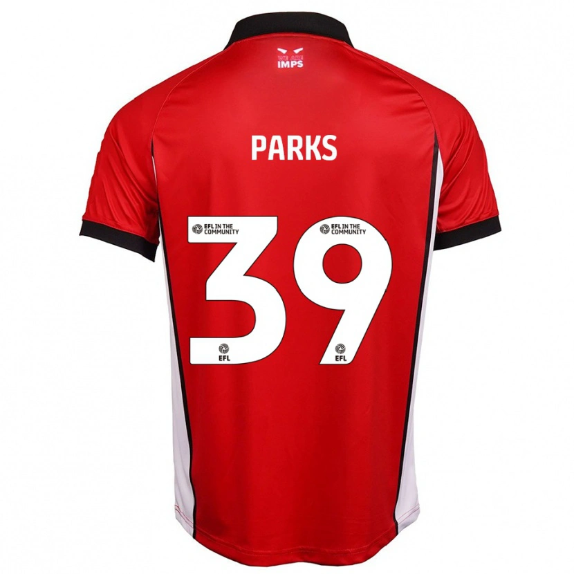 Danxen Kinder Charlie Parks #39 Rot Weiß Heimtrikot Trikot 2025/26 T-Shirt
