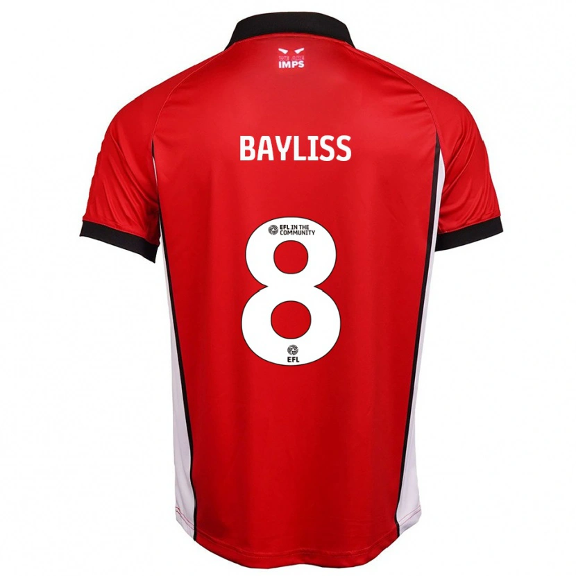 Danxen Kinder Tom Bayliss #8 Rot Weiß Heimtrikot Trikot 2025/26 T-Shirt
