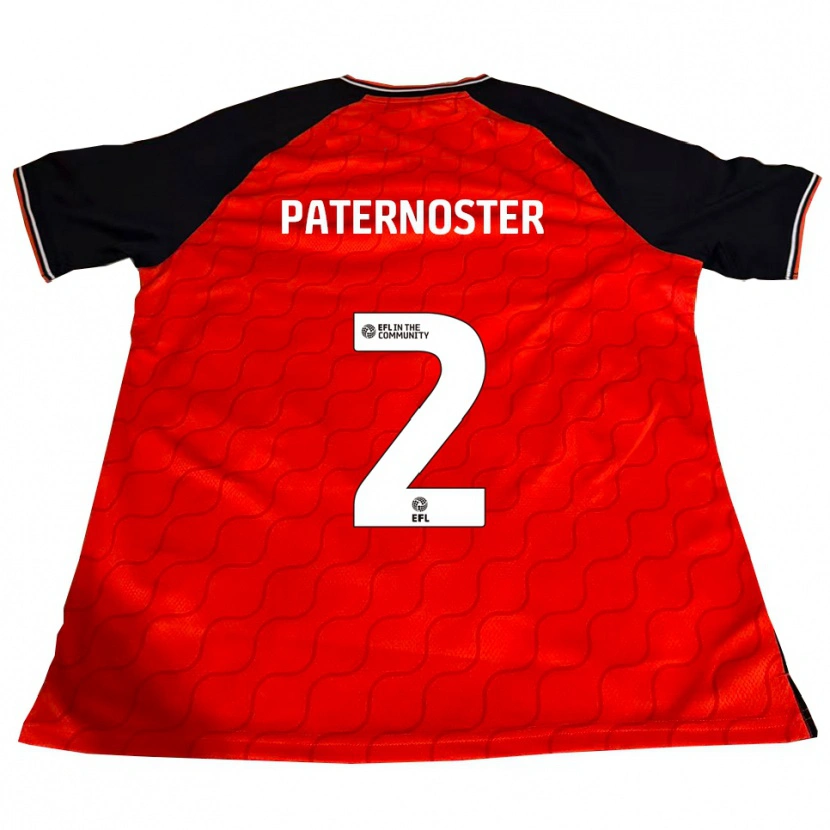 Danxen Kinder Vladimir Paternoster #2 Orange Schwarz Weiß Heimtrikot Trikot 2025/26 T-Shirt