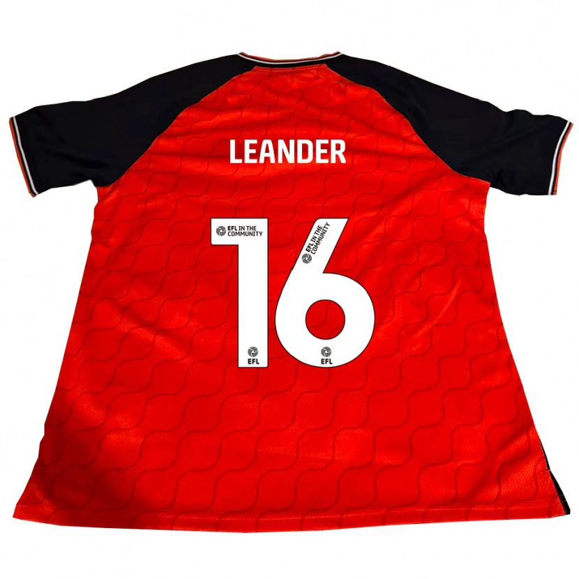 Danxen Kinder Tsaianne Leander #16 Orange Schwarz Weiß Heimtrikot Trikot 2025/26 T-Shirt