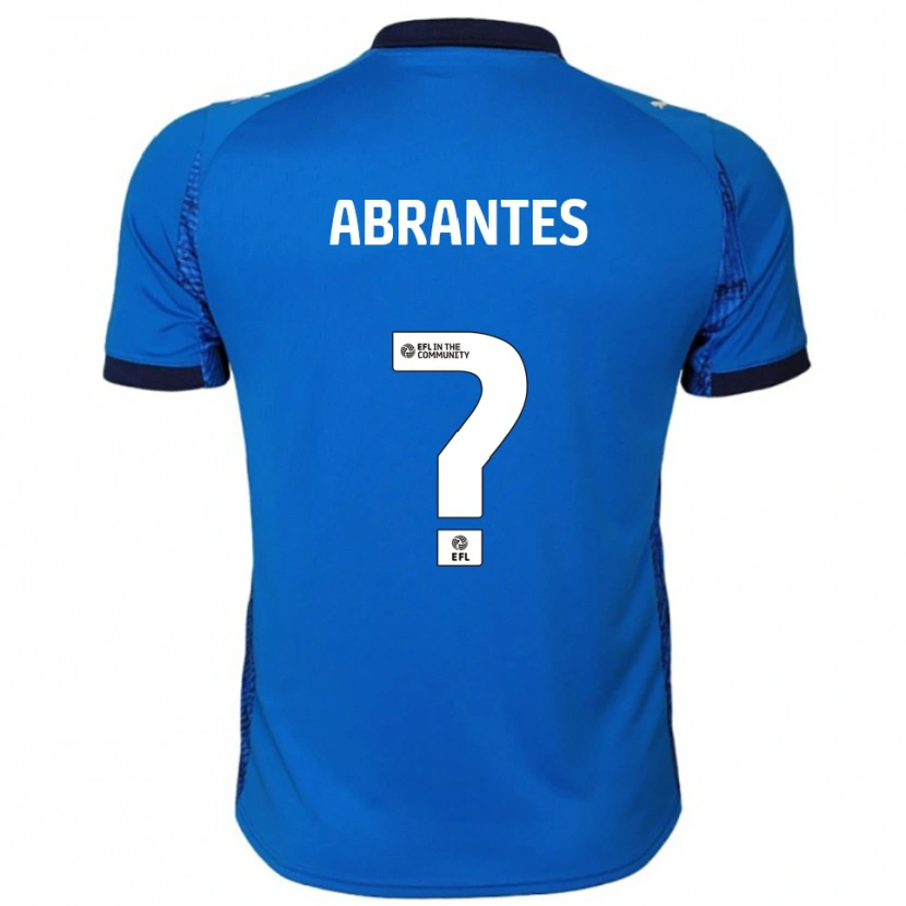 Danxen Kinder Jessica Abrantes #0 Blau Weiß Heimtrikot Trikot 2025/26 T-Shirt