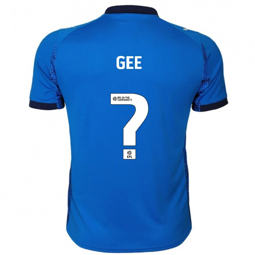 Danxen Kinder Katie Gee #0 Blau Weiß Heimtrikot Trikot 2025/26 T-Shirt