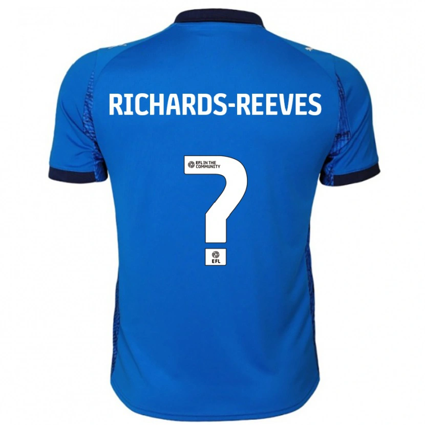 Danxen Kinder Phoebe Richards-Reeves #0 Blau Weiß Heimtrikot Trikot 2025/26 T-Shirt