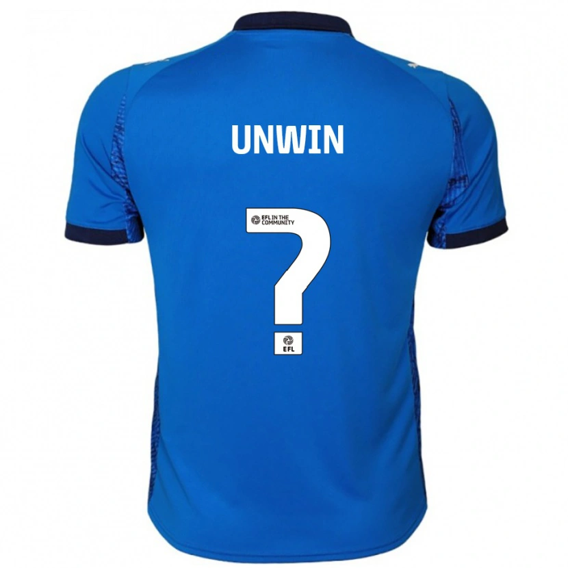 Danxen Kinder Tom Unwin #0 Blau Weiß Heimtrikot Trikot 2025/26 T-Shirt