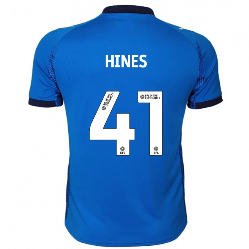 Danxen Kinder Kayleigh Hines #41 Blau Weiß Heimtrikot Trikot 2025/26 T-Shirt