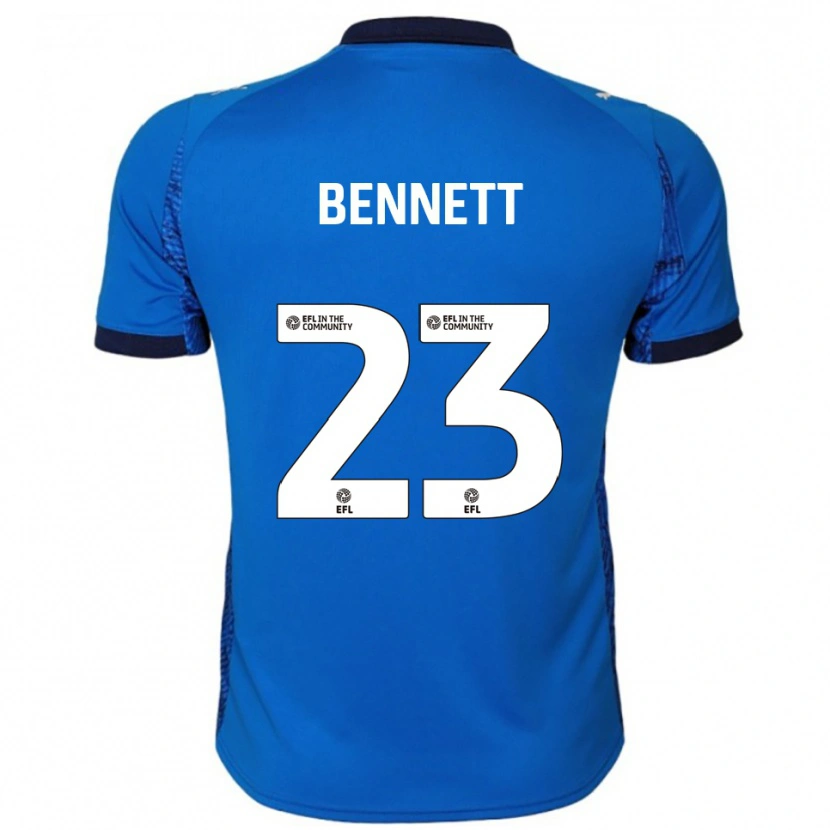 Danxen Kinder Renai Bennett #23 Blau Weiß Heimtrikot Trikot 2025/26 T-Shirt