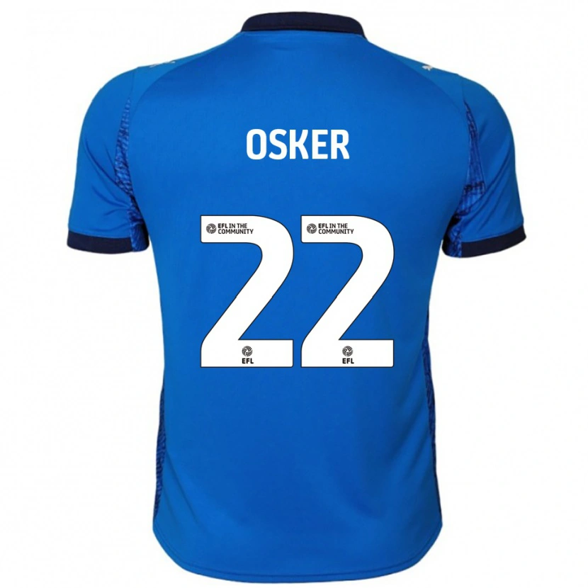 Danxen Kinder Edyn Osker #22 Blau Weiß Heimtrikot Trikot 2025/26 T-Shirt
