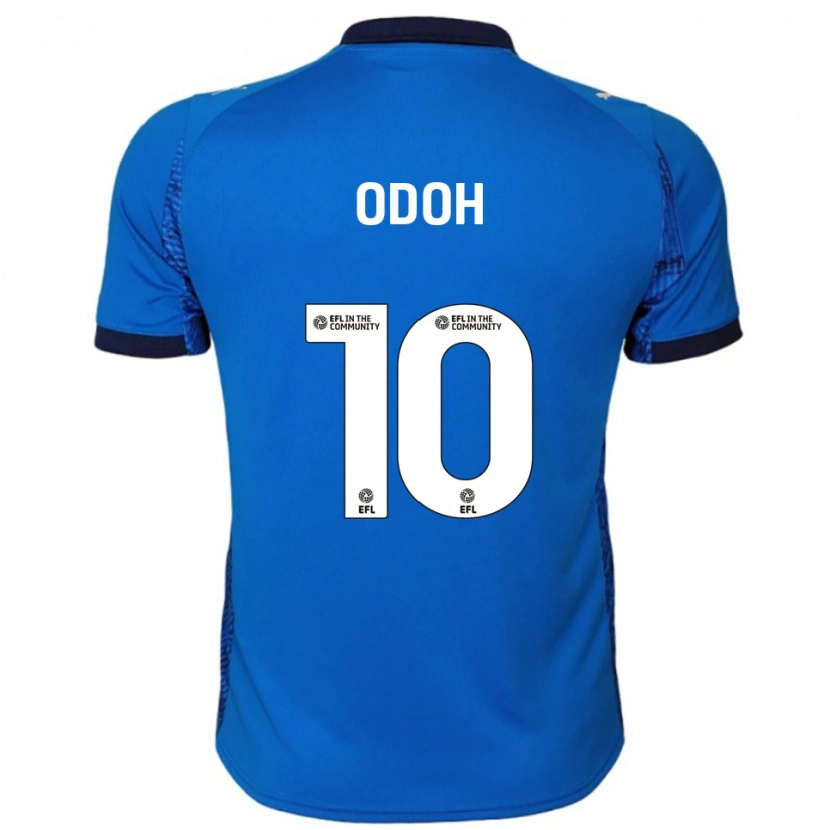 Danxen Kinder Abraham Odoh #10 Blau Weiß Heimtrikot Trikot 2025/26 T-Shirt