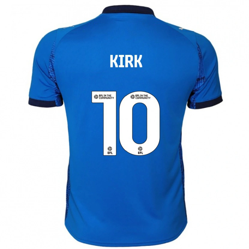 Danxen Kinder Tara Kirk #10 Blau Weiß Heimtrikot Trikot 2025/26 T-Shirt
